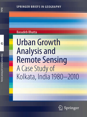 cover image of Urban Growth Analysis and Remote Sensing